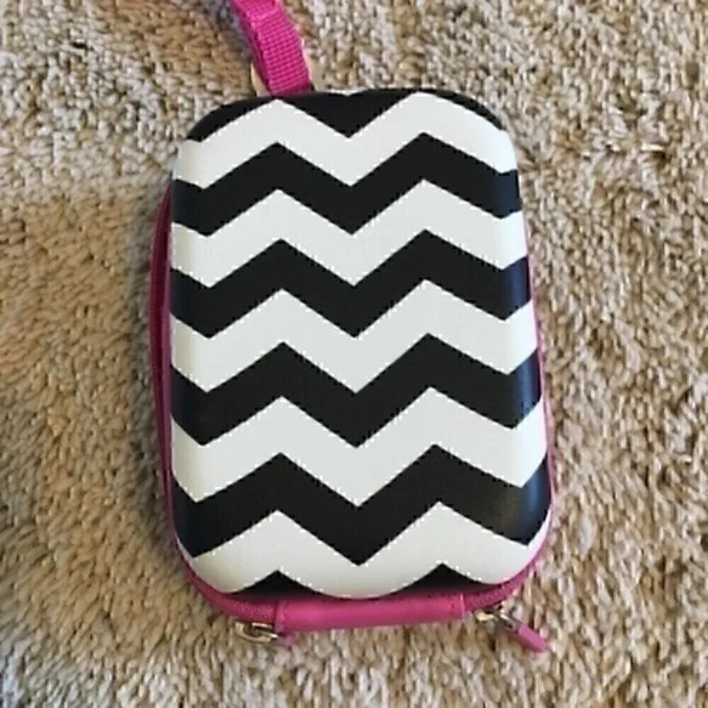 Zebra hardcover Camera case